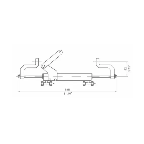 GF90BT Universal Hydraulic Steering Kit, 5 image GF90BT Universal Hydraulic Steering Kit, 5 image