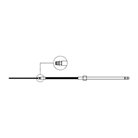 M58 Steering Cable - 457cm, 2 image