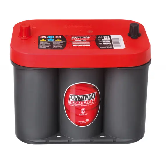 Optima red battery - 12V/50Ah