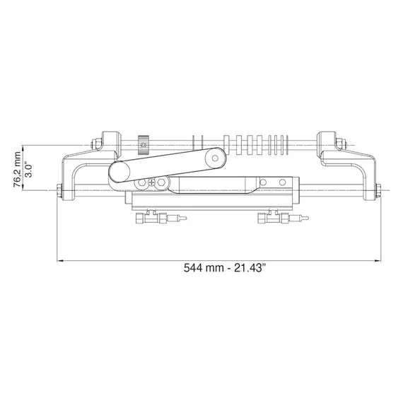 UC128-OBF/2 Front Mount Cylinder, 2 image UC128-OBF/2 Front Mount Cylinder, 2 image