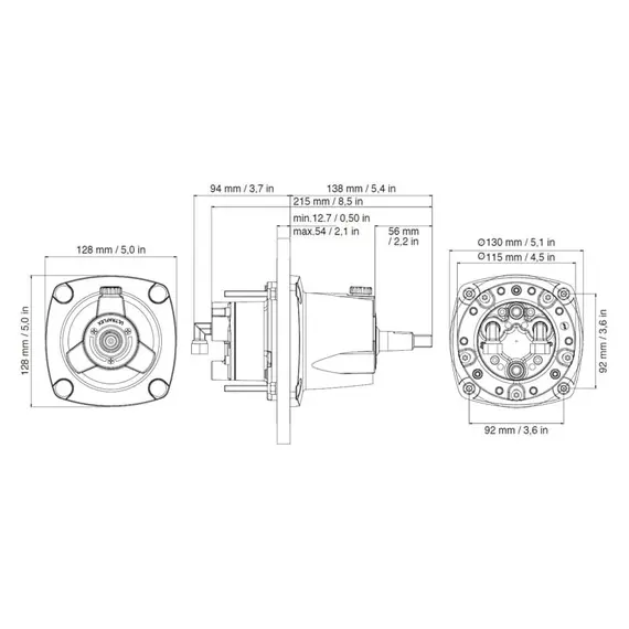 UP18 Helm Pump, 2 image UP18 Helm Pump, 2 image