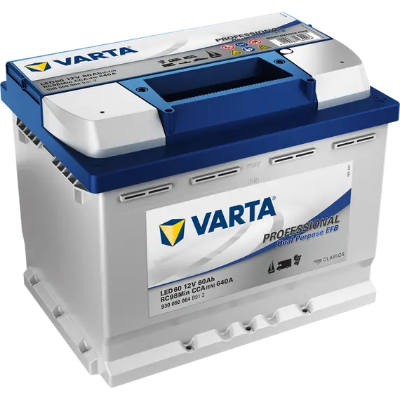 Varta professional DP EFB battery - 12V 70 AMP