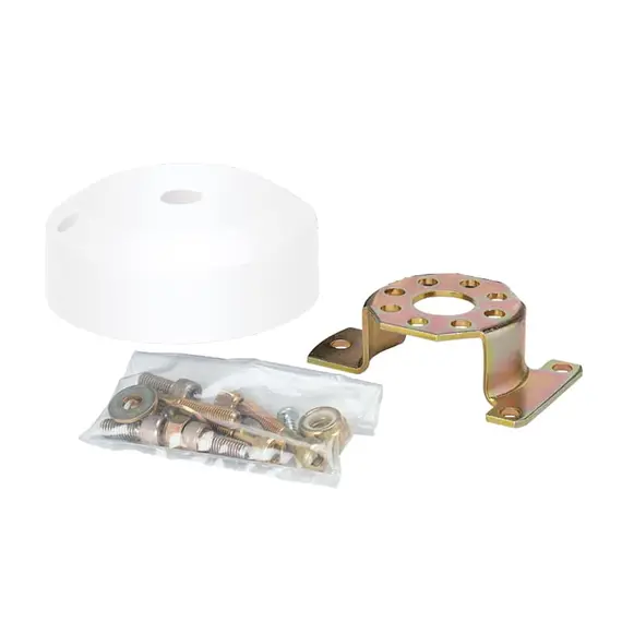 X34 Mounting Hubcap 90 degrees - White