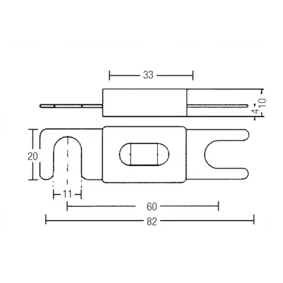 ANL Fuse blade 425A, 2 image ANL Fuse blade 425A, 2 image