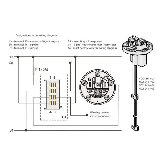Capteur capacitif pour eau douce - 1200-1500mm, Longueur, mm: 1200-1500, 3 image Capteur capacitif pour eau douce - 1200-1500mm, Longueur, mm: 1200-1500, 3 image