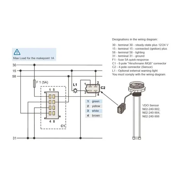 Capacitive Sensor for Waste Water - 600-1200mm, Length, mm: 600-1200, 3 image Capacitive Sensor for Waste Water - 600-1200mm, Length, mm: 600-1200, 3 image