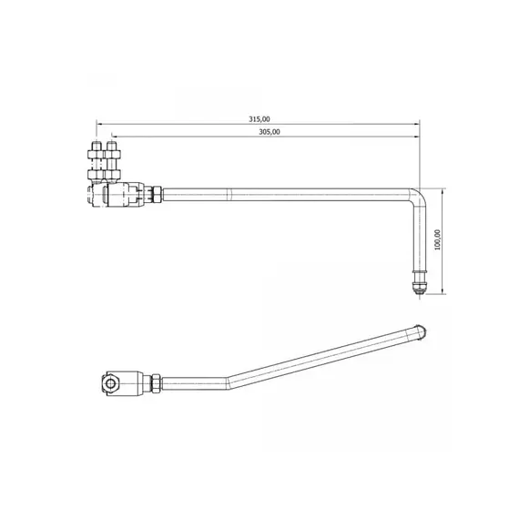 Complete Fixed Link Arm, 2 image Complete Fixed Link Arm, 2 image