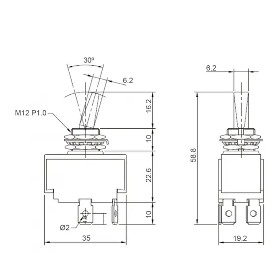 Toggle Switch ON-OFF, 2 image