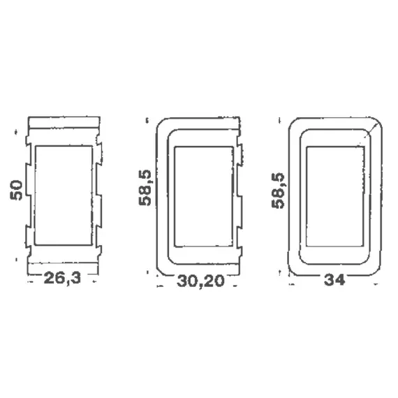 Frame cap, 2 image Frame cap, 2 image