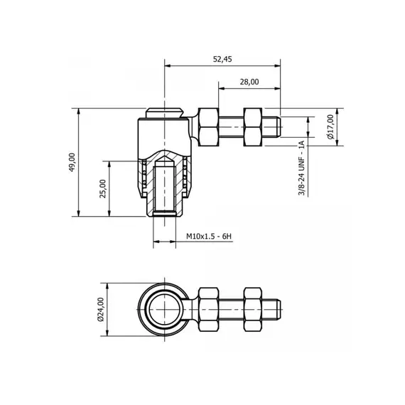 Stainless Steel Ball Joint, 3 image Stainless Steel Ball Joint, 3 image