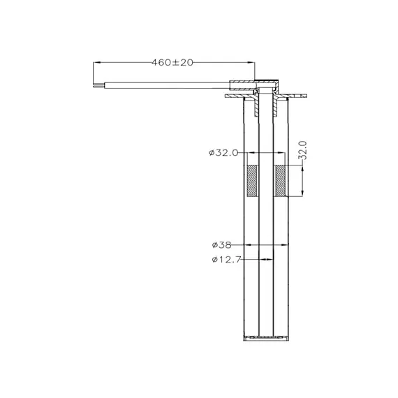 Émetteur tubulaire 240-33 Ohm - 170mm, Longueur, mm: 170, 4 image Émetteur tubulaire 240-33 Ohm - 170mm, Longueur, mm: 170, 4 image