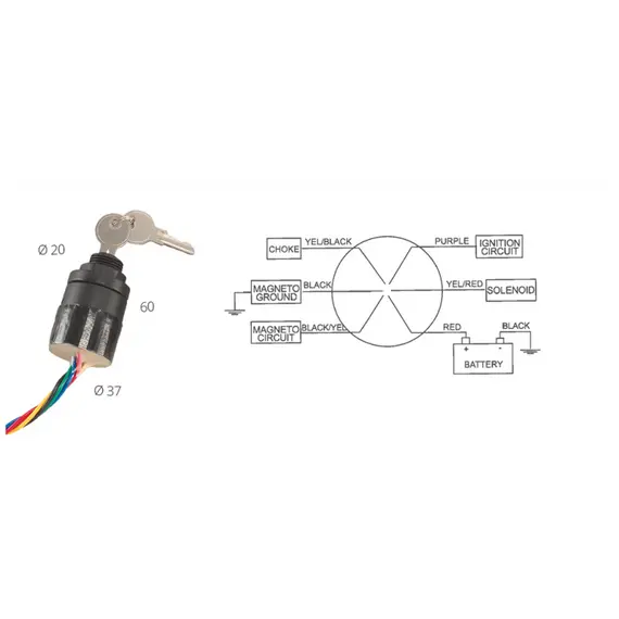 Universal Ignition key, 2 image Universal Ignition key, 2 image