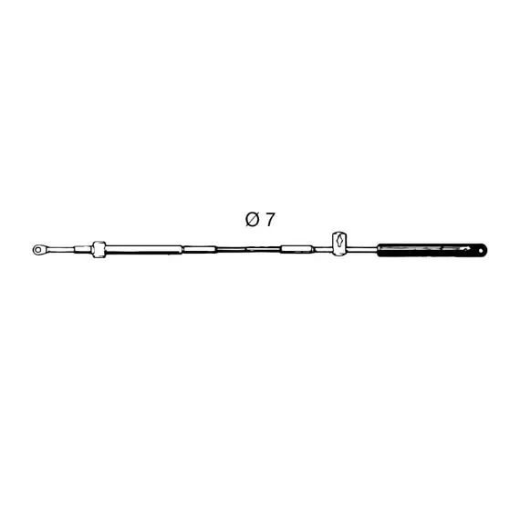 C5 Control Cable - 3.97m, 2 image C5 Control Cable - 3.97m, 2 image