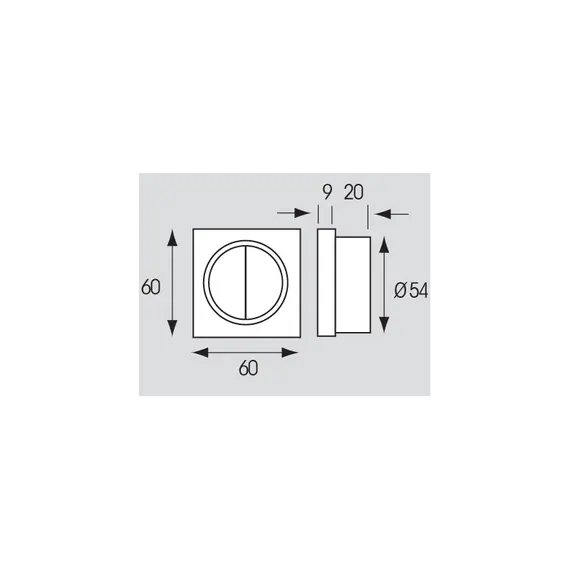 Double interrupteur, 2 image Double interrupteur, 2 image