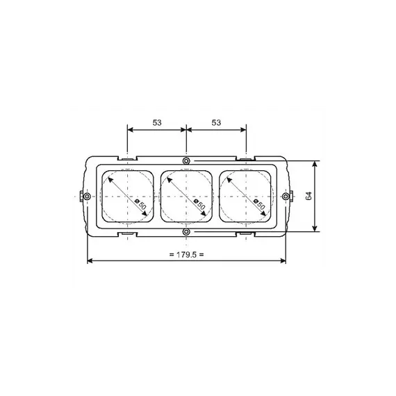 Cadre trois modules, 2 image Cadre trois modules, 2 image