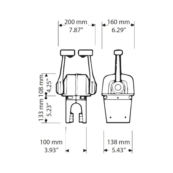 Boîtier de commande B74, 2 image Boîtier de commande B74, 2 image