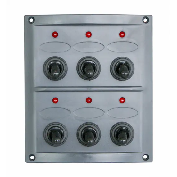 Panneau de circuit avec 6 interrupteurs