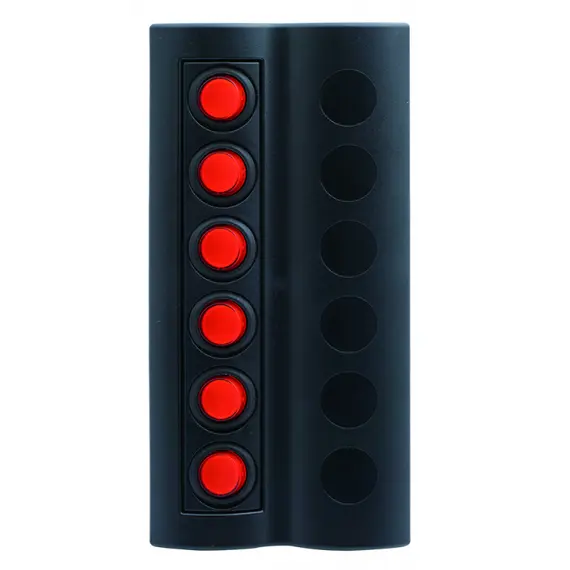Panneau de circuit avec 6 interrupteurs