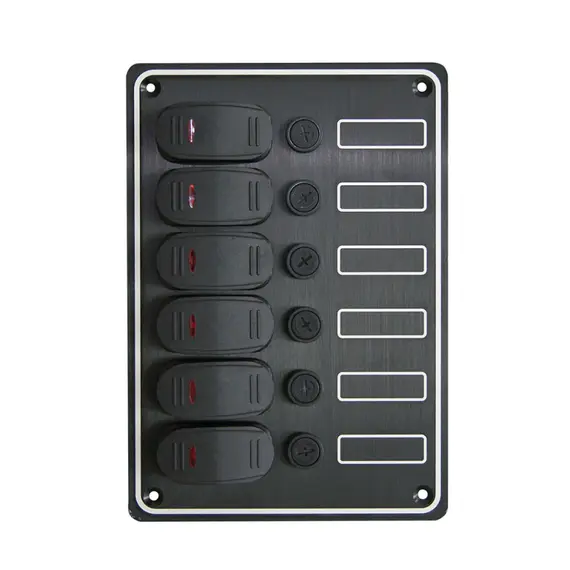 Panneau de circuit avec 6 interrupteurs