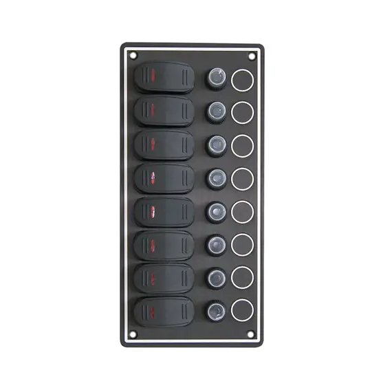 Panneau de circuit avec 8 interrupteurs