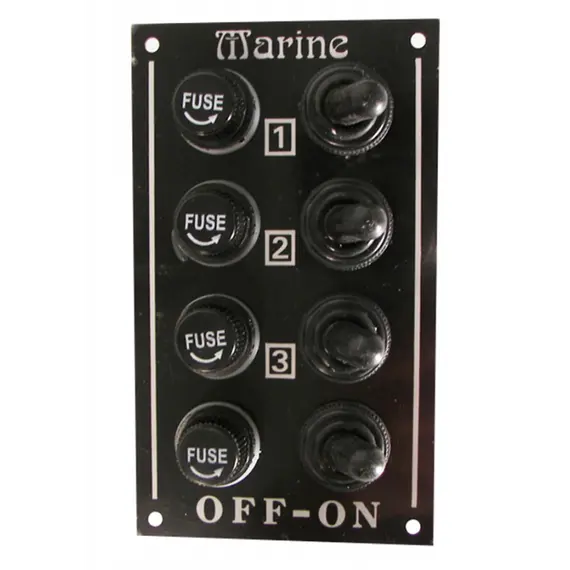 Circuit panel with 4 switches
