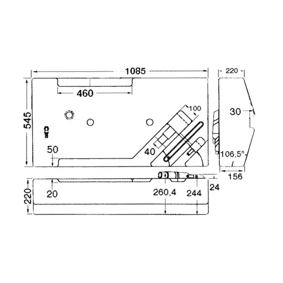 Fuel Tank - 91l, Capacity, L: 91, 2 image Fuel Tank - 91l, Capacity, L: 91, 2 image