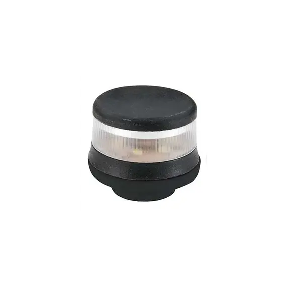 360 degrees white navigation light Helios series - Black case