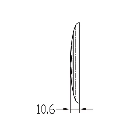 5 lumière de courtoisie LED diamètre 94mm - 12V-3.2W, 2 image 5 lumière de courtoisie LED diamètre 94mm - 12V-3.2W, 2 image