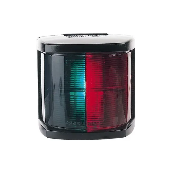 Hella Navigation Lamp 2984 - SB & PS Bicolor - 2NM - 12V Bulb - Black