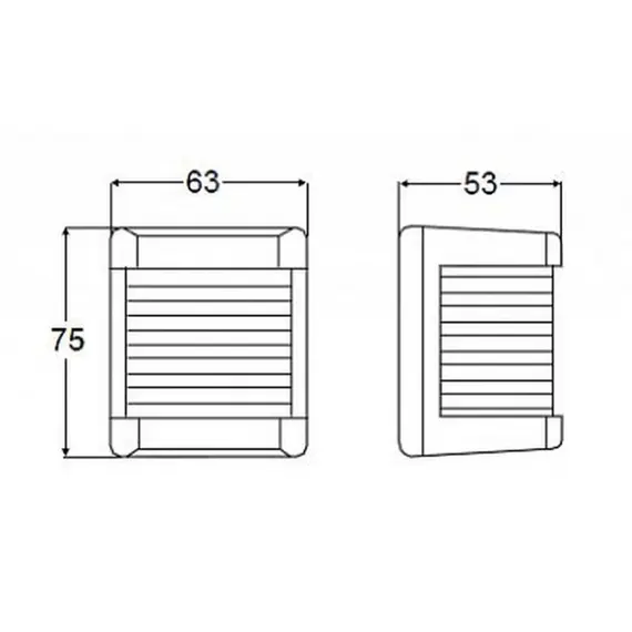 Hella Navigation Lamp 3562 - Stern White - 1NM - 12V Bulb - Black, 2 image Hella Navigation Lamp 3562 - Stern White - 1NM - 12V Bulb - Black, 2 image