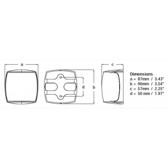 Hella NaviLED Pro - Bicolor SB & PS - 2NM - BSH - 9-33V - Cable 2.5m - UHD Lens - Black, 2 image Hella NaviLED Pro - Bicolor SB & PS - 2NM - BSH - 9-33V - Cable 2.5m - UHD Lens - Black, 2 image