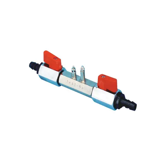 Connecteur de réservoir mâle avec 2 valves pour les connexions Yamaha-Mariner-Mercury