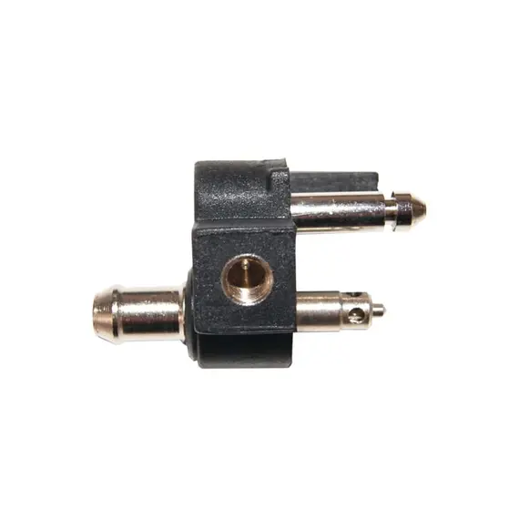 Connecteur de réservoir mâle avec valve pour les connexions Omc-Johonson-Evinrude