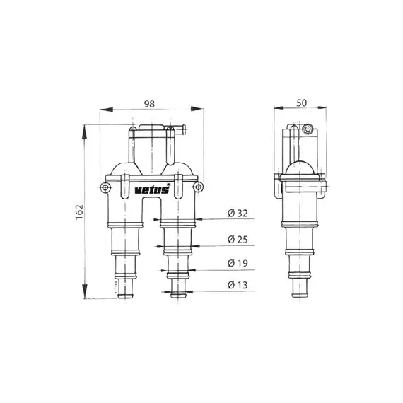 Antisiphon sans valve avec tube de 4m, 2 image Antisiphon sans valve avec tube de 4m, 2 image
