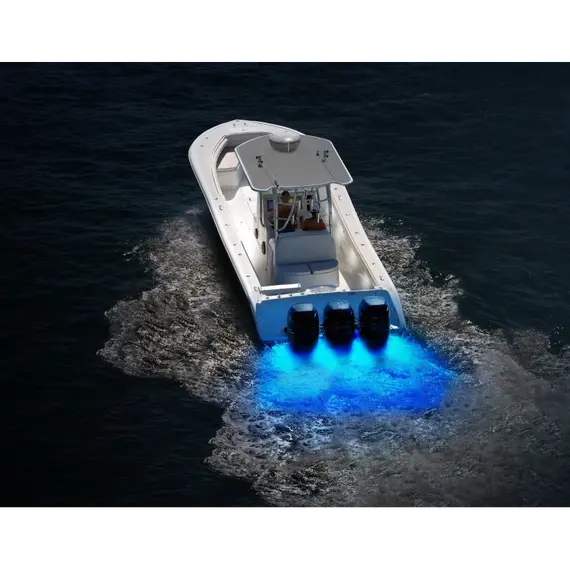 White Apelo A1 Polymer White/Blue Underwater Light 12-24V 20W, 2 image White Apelo A1 Polymer White/Blue Underwater Light 12-24V 20W, 2 image