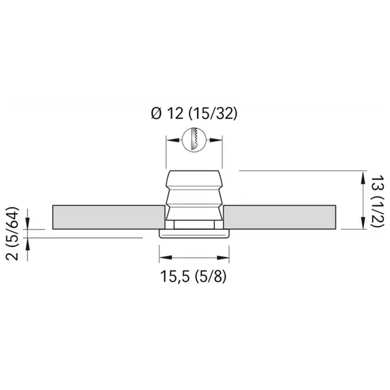 Lumière de courtoisie LED blanc chaud TESS 0,5W 10-30V, 2 image Lumière de courtoisie LED blanc chaud TESS 0,5W 10-30V, 2 image