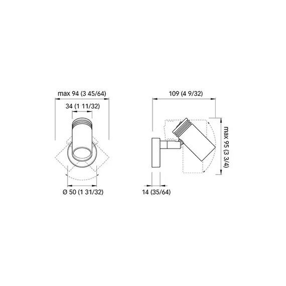 10 projecteur LED orientable Jacob 2,5W 10-30V, 2 image 10 projecteur LED orientable Jacob 2,5W 10-30V, 2 image