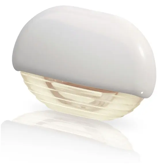Lampe de marche LED en plastique blanc chaud Easy Fit 12-24V 0,5W