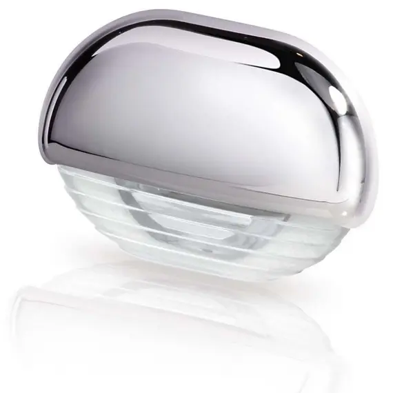 Lampe de marche LED chromée blanche Easy Fit 12-24V 0,5W
