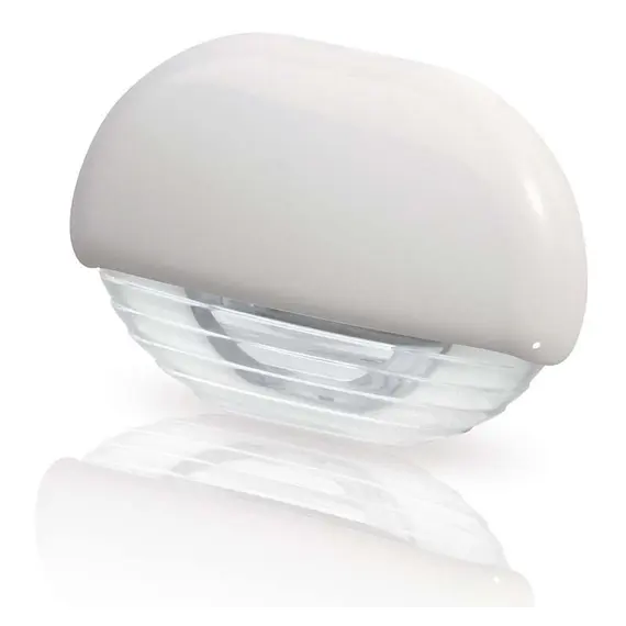 Lampe de marche LED en plastique blanc Easy Fit 12-24V 0,5W