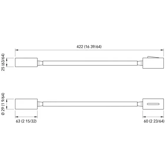 Lumière de lecture Audrey 1,5W 10-30V, 2 image Lumière de lecture Audrey 1,5W 10-30V, 2 image