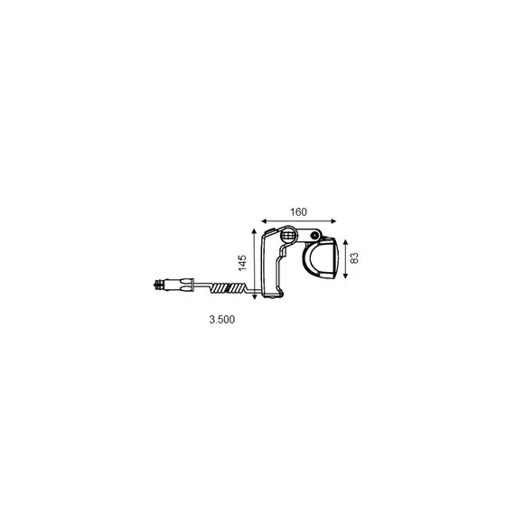Projecteur LED portable 30W 9-32V à courte portée, 2 image Projecteur LED portable 30W 9-32V à courte portée, 2 image