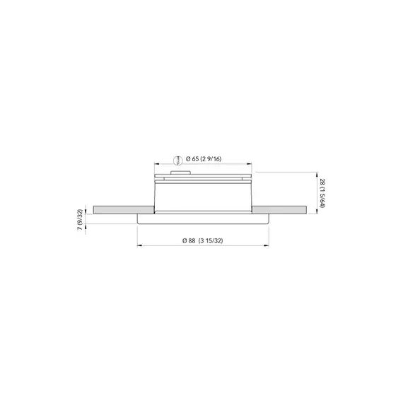 Recessed spotlight Blake Chiara 4W 10-30V, 4 image Recessed spotlight Blake Chiara 4W 10-30V, 4 image