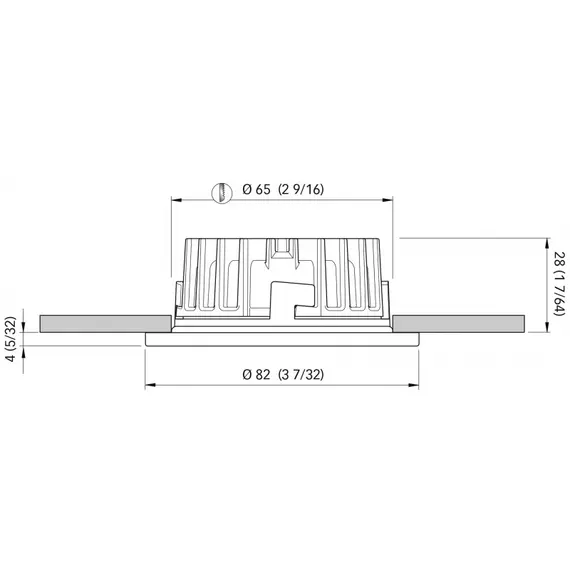 Projecteur encastré Kai XP HP 4W 10-30V, 4 image Projecteur encastré Kai XP HP 4W 10-30V, 4 image