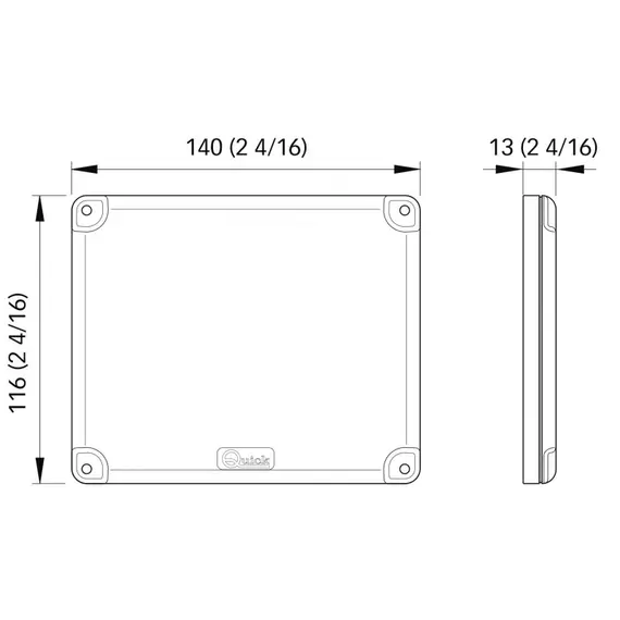 Lampe de plafond encastrée Action 5W, 2 image Lampe de plafond encastrée Action 5W, 2 image