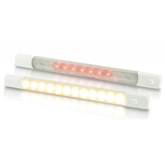 Hella two color LED strip 3W 12V - Warm white/Red