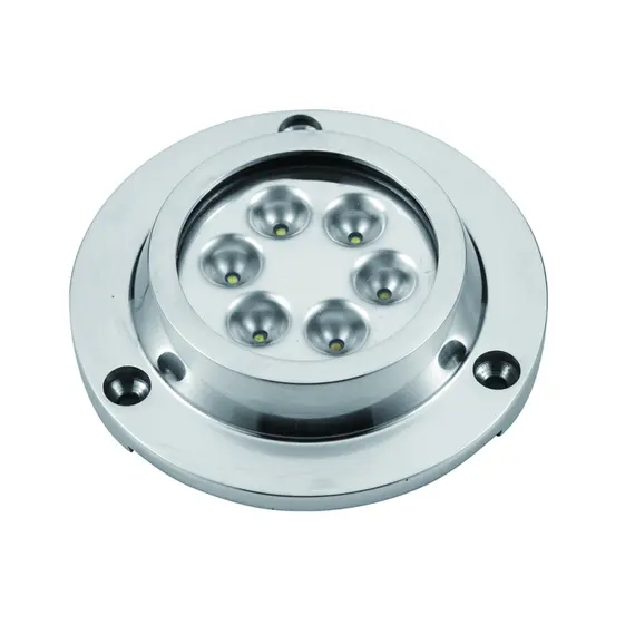 Sous-marin 6 lumière LED Bleue 3W 8-30V