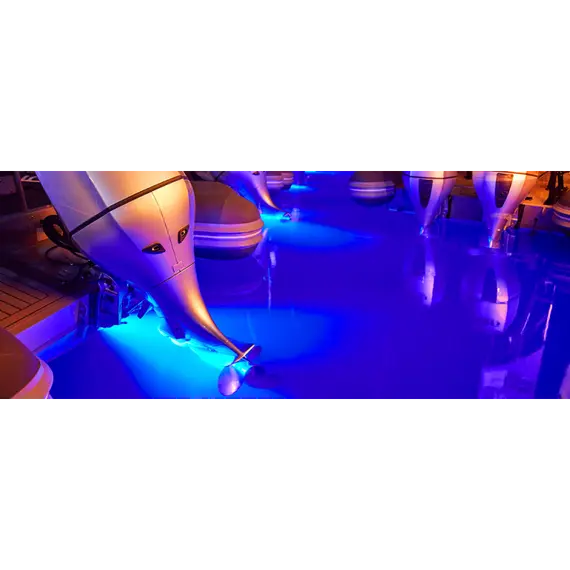 Lumière LED sous-marine bleu foncé 16 9-32V, 2 image Lumière LED sous-marine bleu foncé 16 9-32V, 2 image