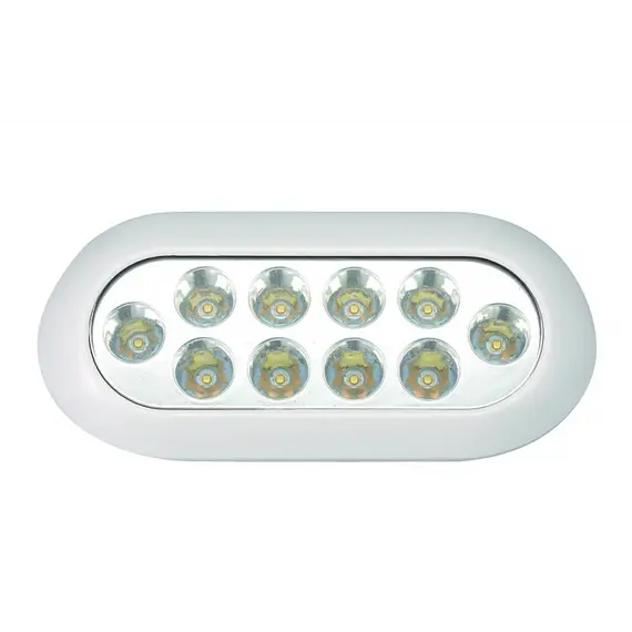 Sous-marin 10 lumière LED Blanche 3W 10-30V