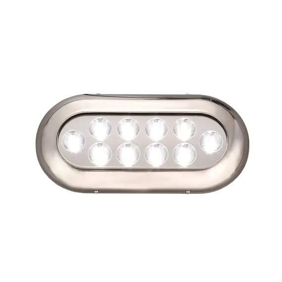 Sous-marin 10 lumière LED Blanche 3W 10-30V